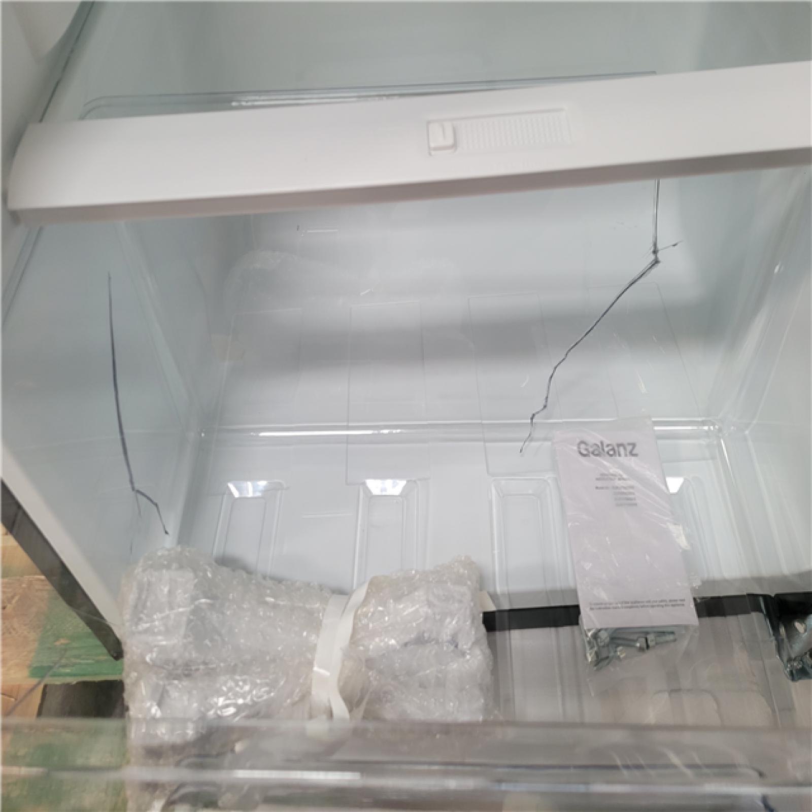 California AS-IS GALANZ RETRO TOP MOUNT REFRIGERATOR