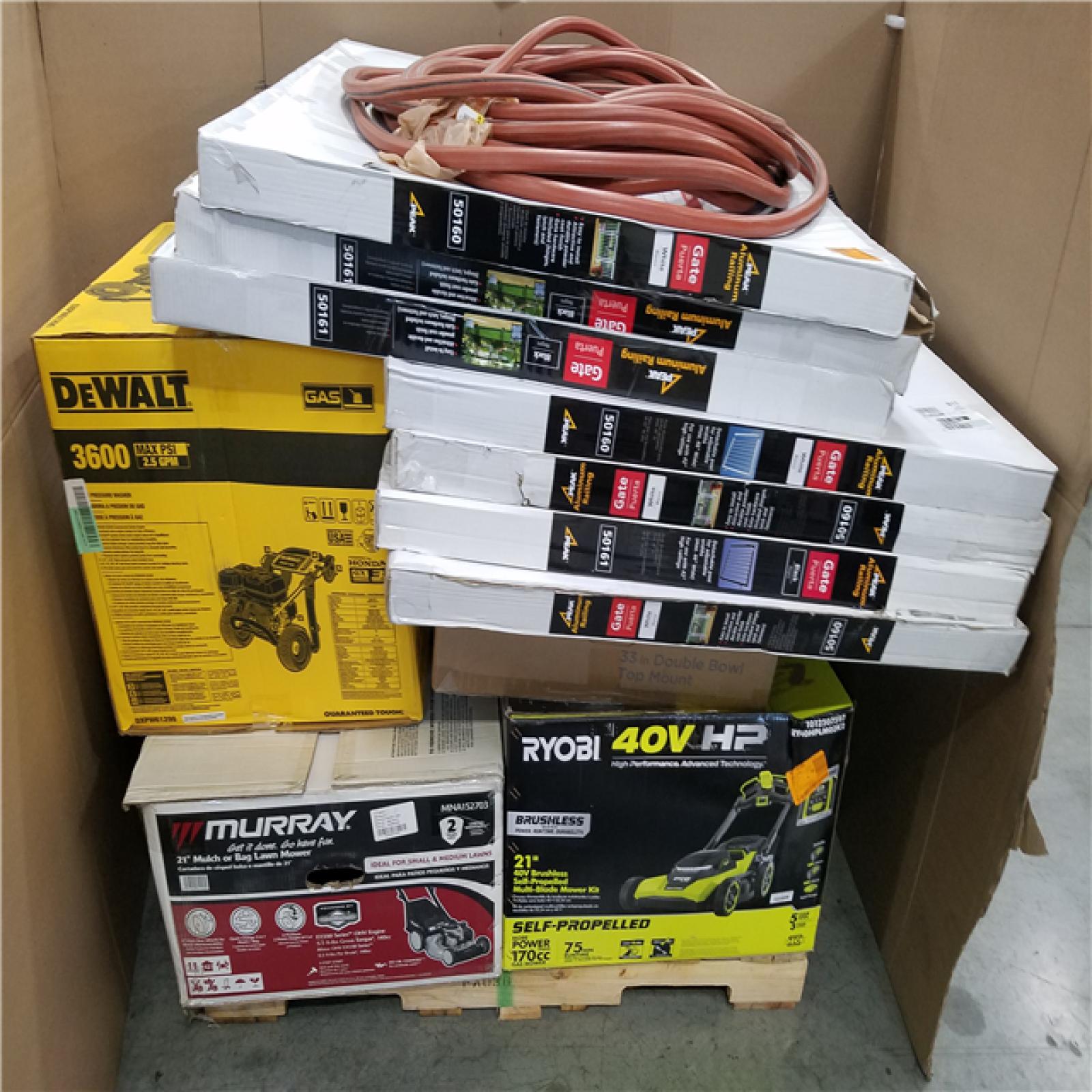 CALIFORNIA AS-IS HOME IMPROVEMENT PALLET