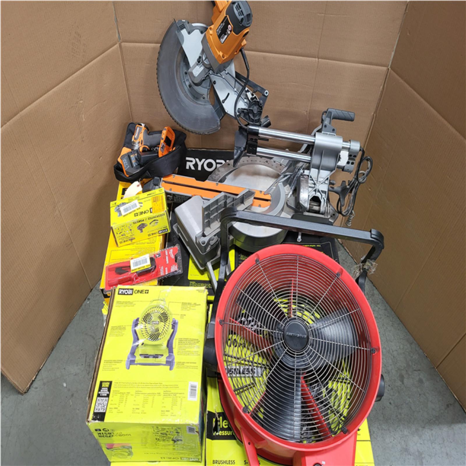 CALIFORNIA- AS-IS TOOL PALLET