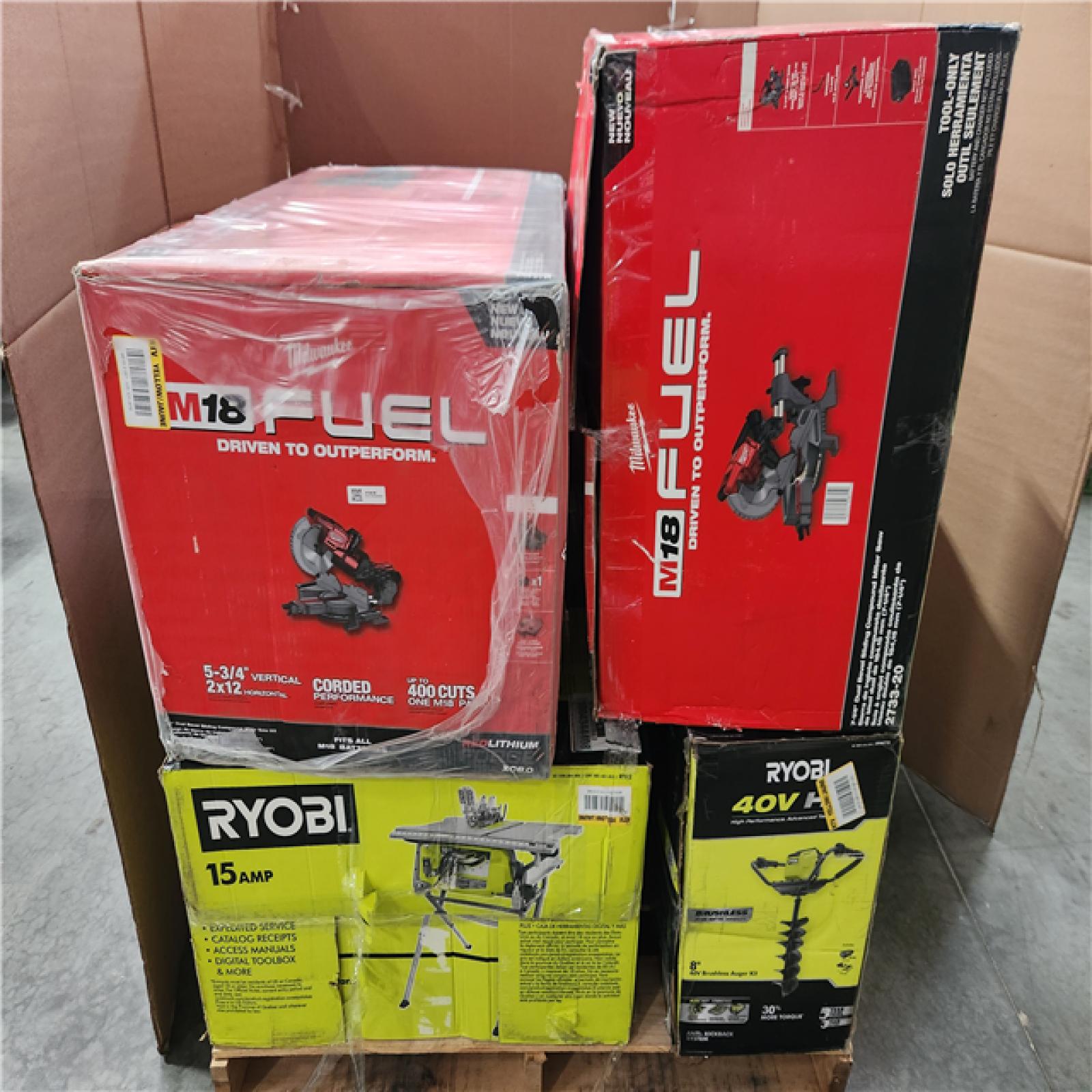 CALIFORNIA AS-IS TOOL PALLET