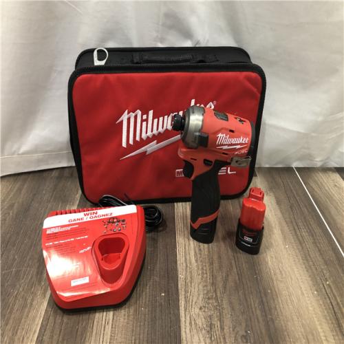 AS-IS Milwaukee  FUEL SURGE 12V Lithium-Ion Brushless Cordless 1/4 in. Hex Impact Driver Compact Kit