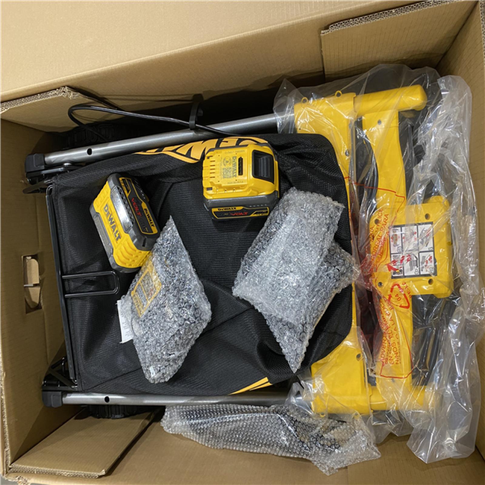 As-Is- FLEXVOLT 2x60V MAX 21 in. Cordless Battery Powered Self Propelled Lawn Mower Kit with  12.0 Ah Batteries and Chargers