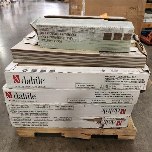 Phoenix AS-IS Mixed Daltile and Marazzi Tile 22 cases Pallet