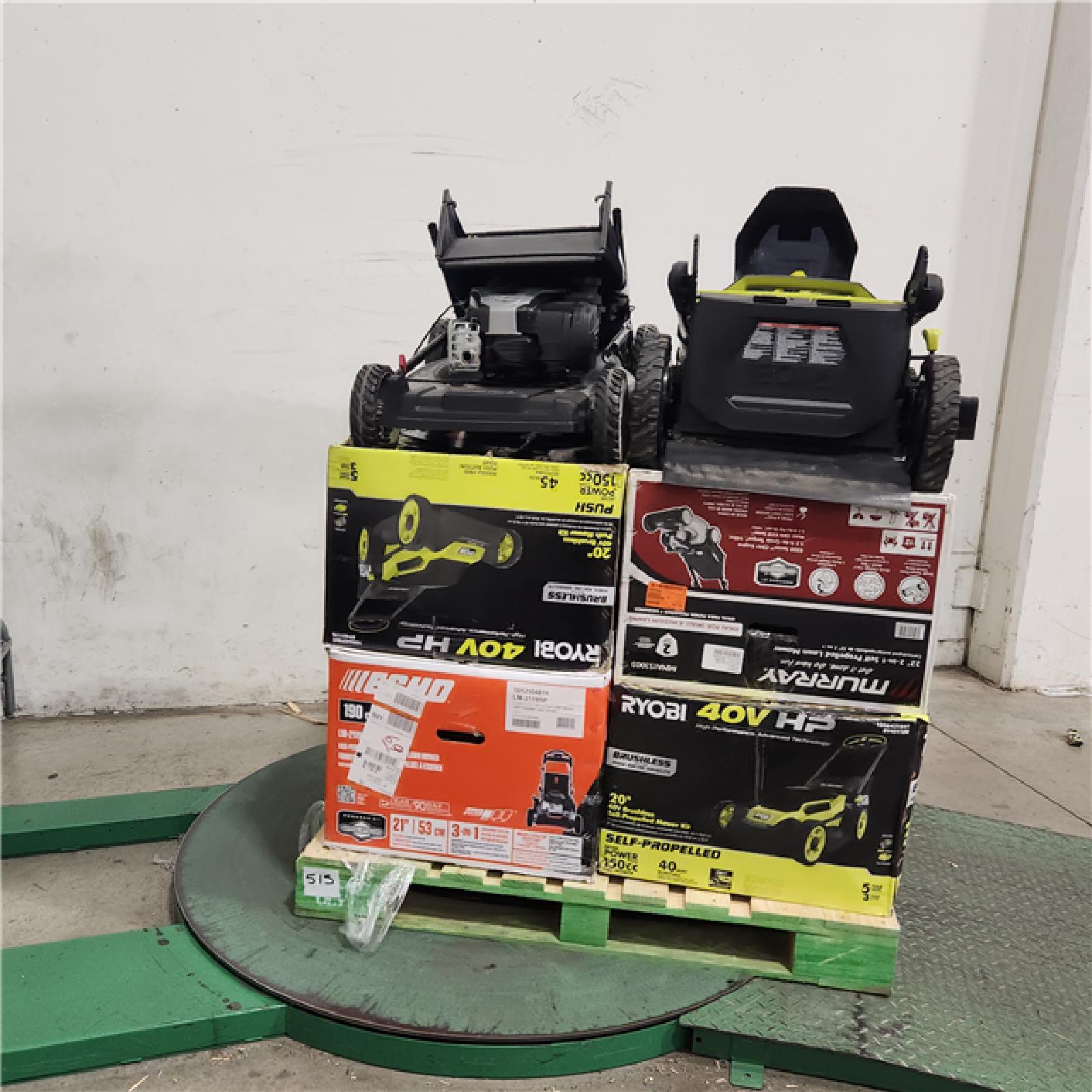 Dallas Location - As-Is Lawn Mower Pallet