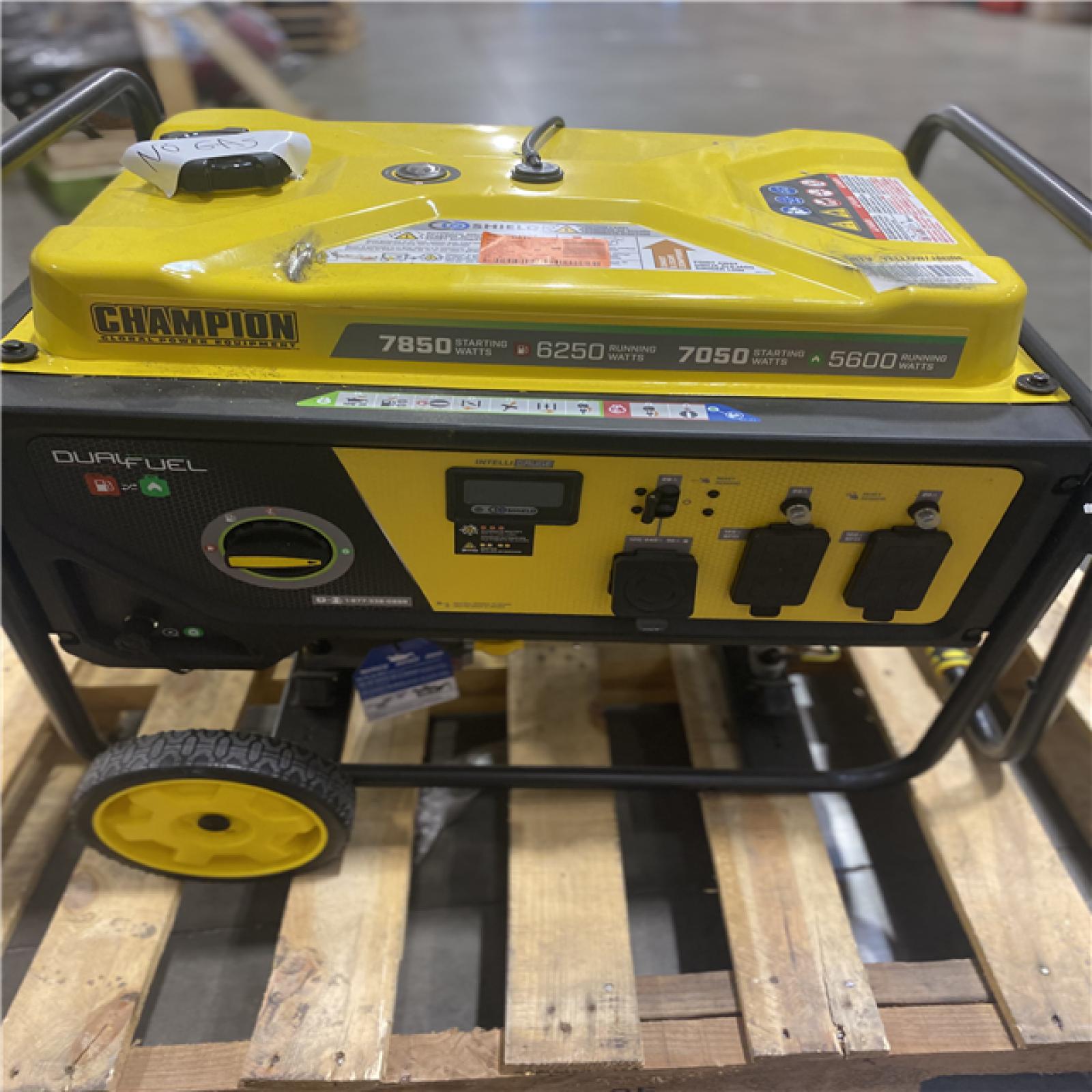 Dallas Location - As-Is Champion Power Equipment 7850/6250-Watt Portable Generator