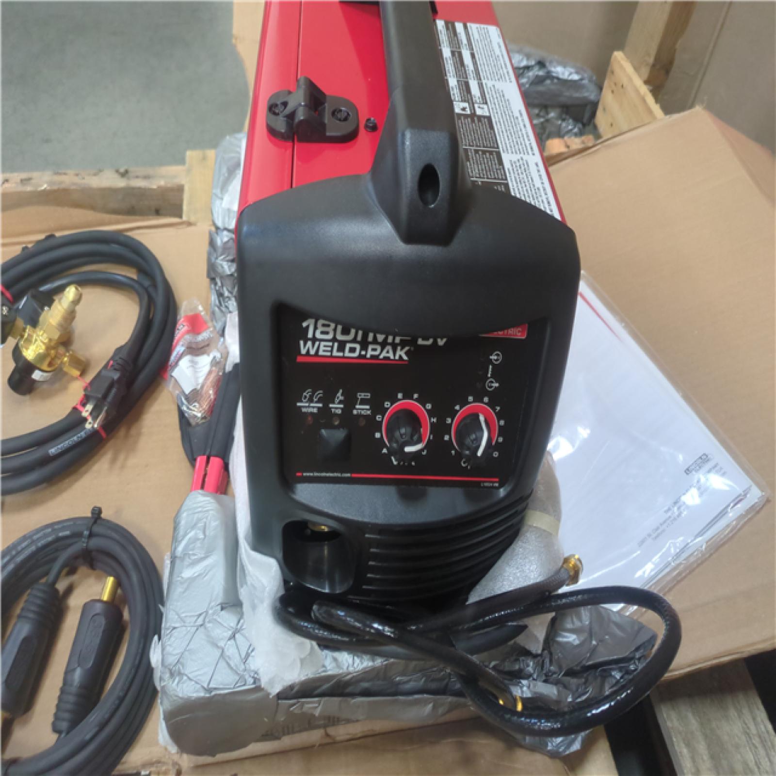 CALIFORNIA AS-IS lINCOLN ELECTRIC WELD-PAK