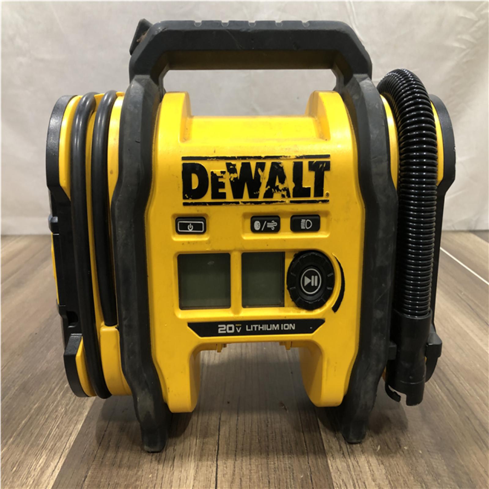 AS-IS DEWALT 20V MAX Cordless Electric Portable Inflator (Tool Only)