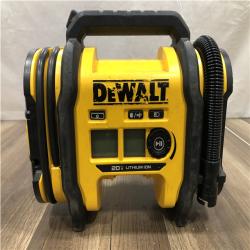 AS-IS DEWALT 20V MAX Cordless Electric Portable Inflator (Tool Only)