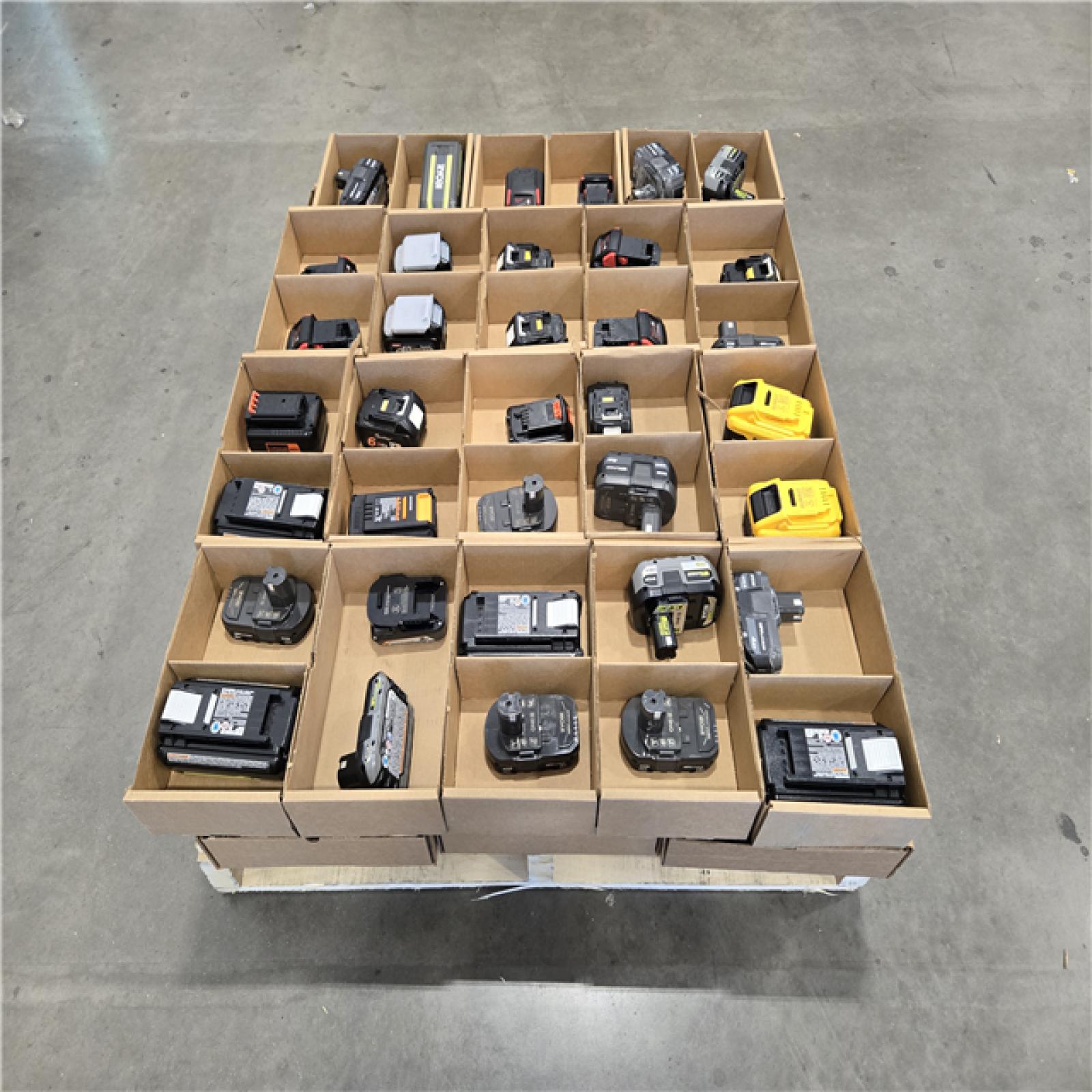 DALLAS LOCATION- AS-IS BATTERY PALLET