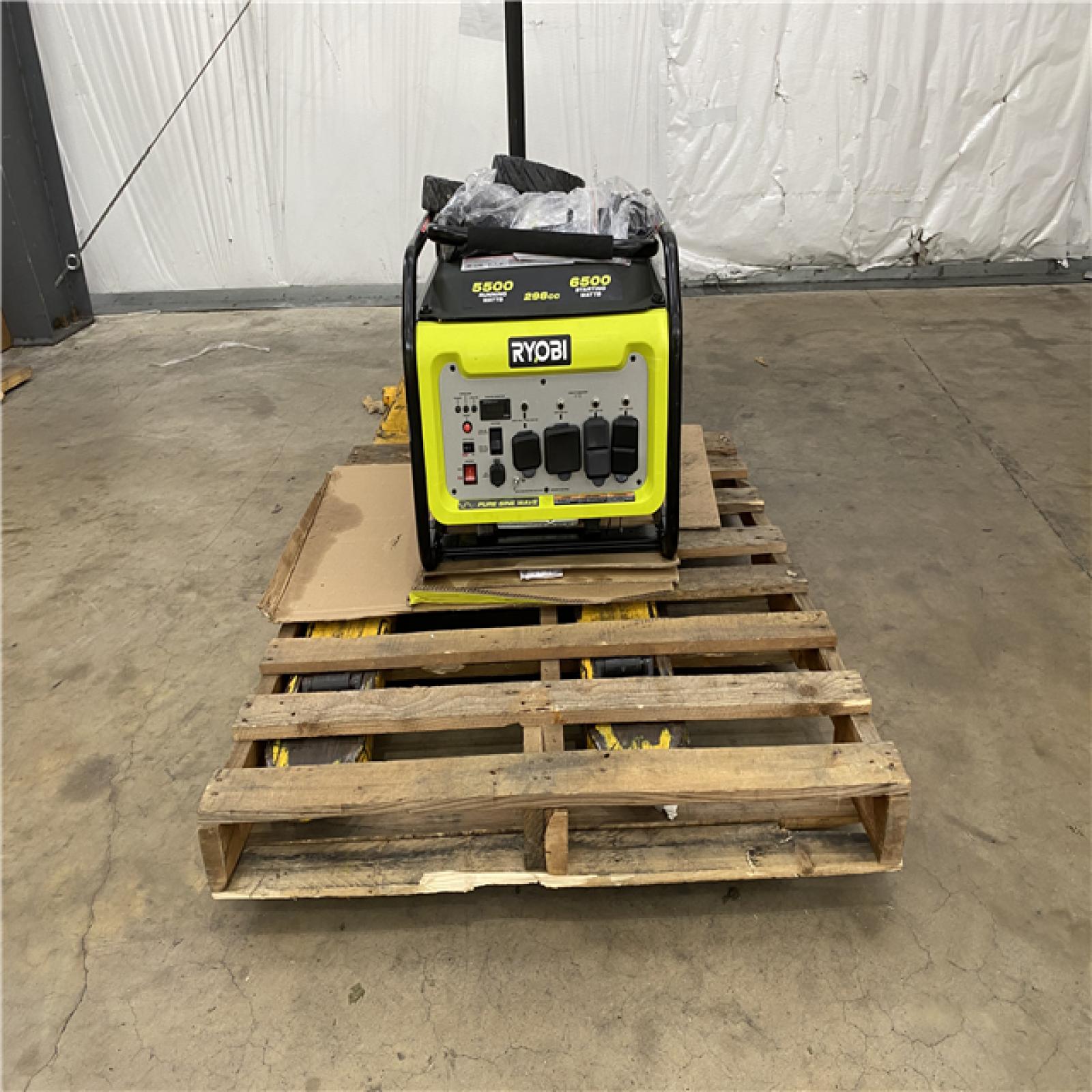Houston Location - AS-IS Ryobi 5500 Running Watts Generator