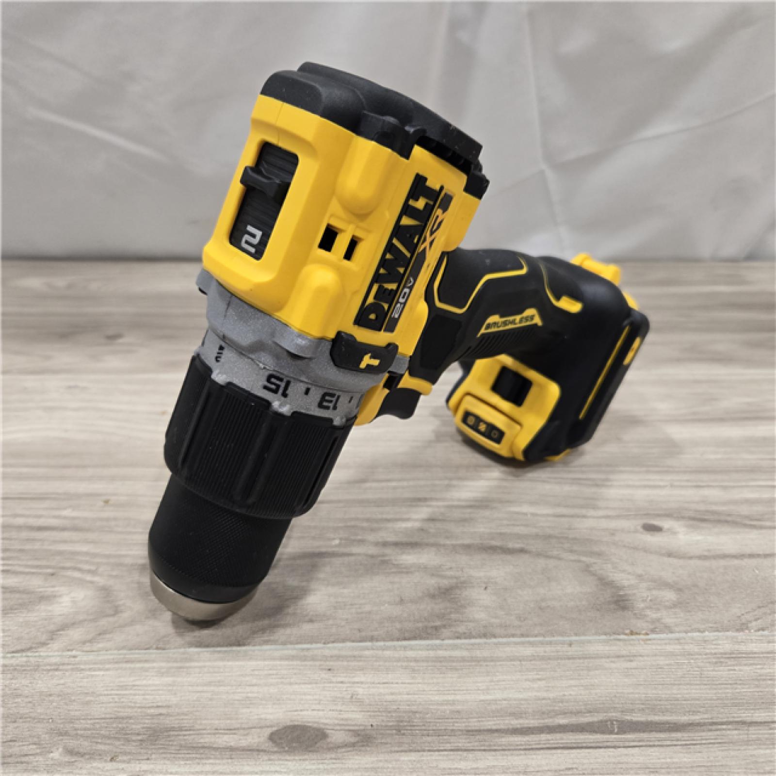 AS-IS DEWALT 20V Compact Cordless 1/2 in. Hammer Drill (Tool-Only)
