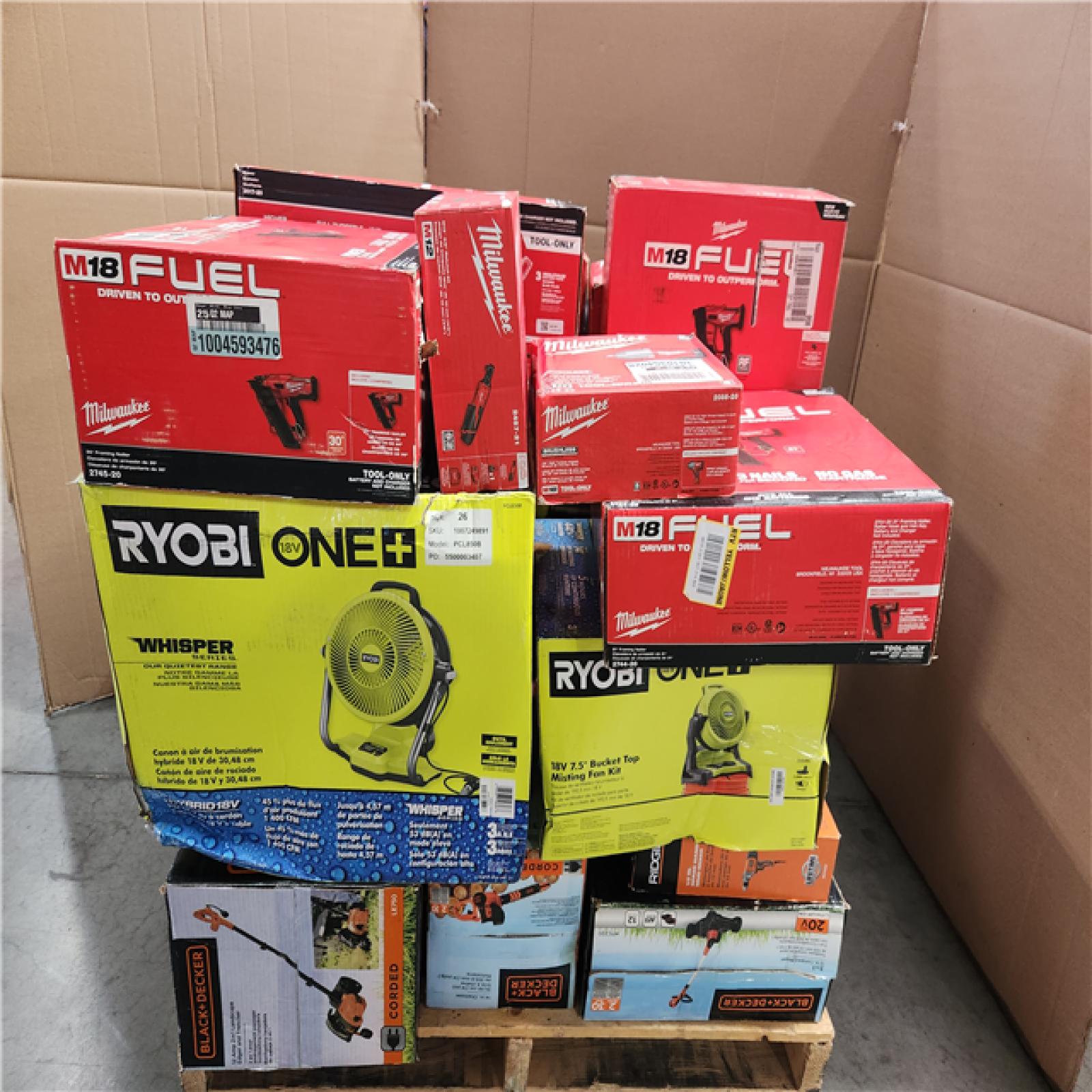 CALIFORNIA AS-IS TOOL PALLET