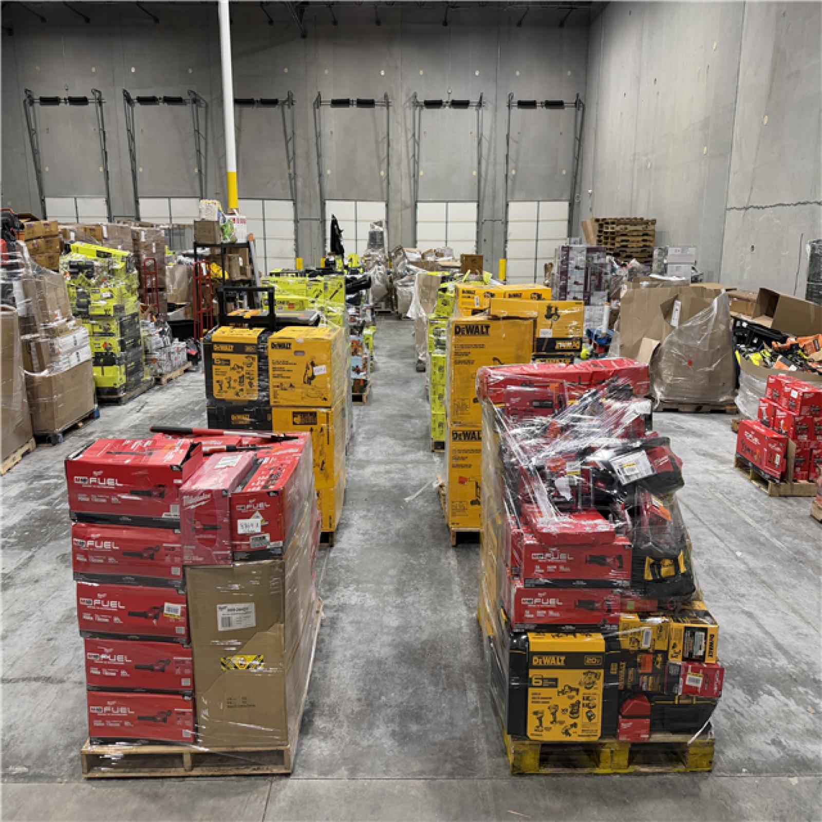 Atlanta Location As-IS Power Tools Truckload (12 Pallets) 8869-A