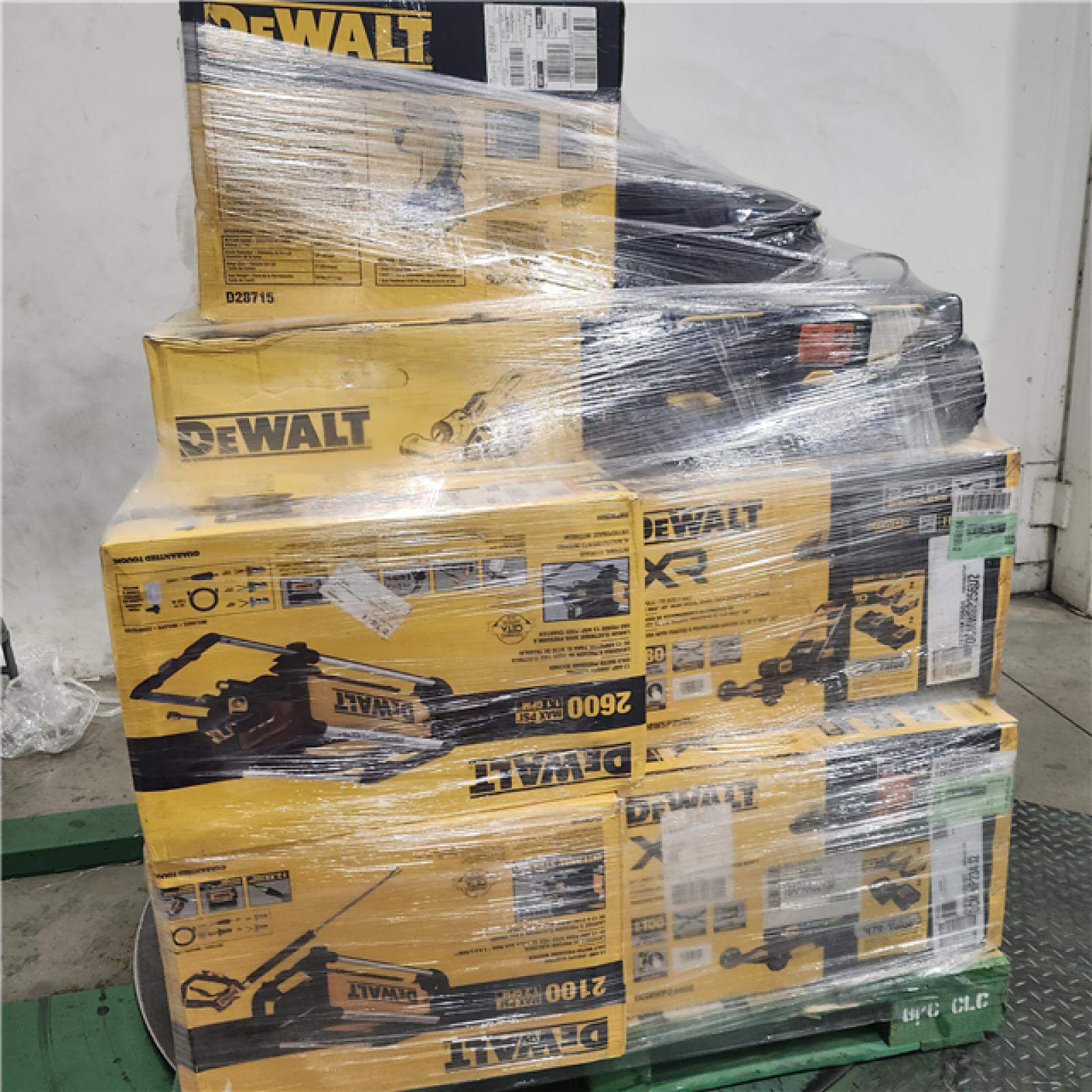 Dallas Location - As-Is DEWALT Tool Pallet