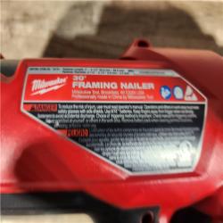 HOUSTON LOCATION - AS - IS Milwaukee FUEL 3-1/2 in. 18-Volt 30-Degree Lithium-Ion Brushless Cordless Framing Nailer (Tool-Only)