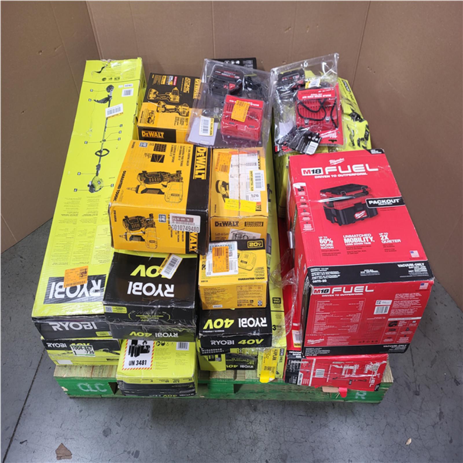 CALIFORNIA AS-IS TOOL PALLET