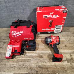 HOUSTON LOCATION - AS-IS Milwaukee FUEL 18V Lithium-Ion Brushless Cordless 1/2 in. Impact Wrench w/Friction Ring Kit