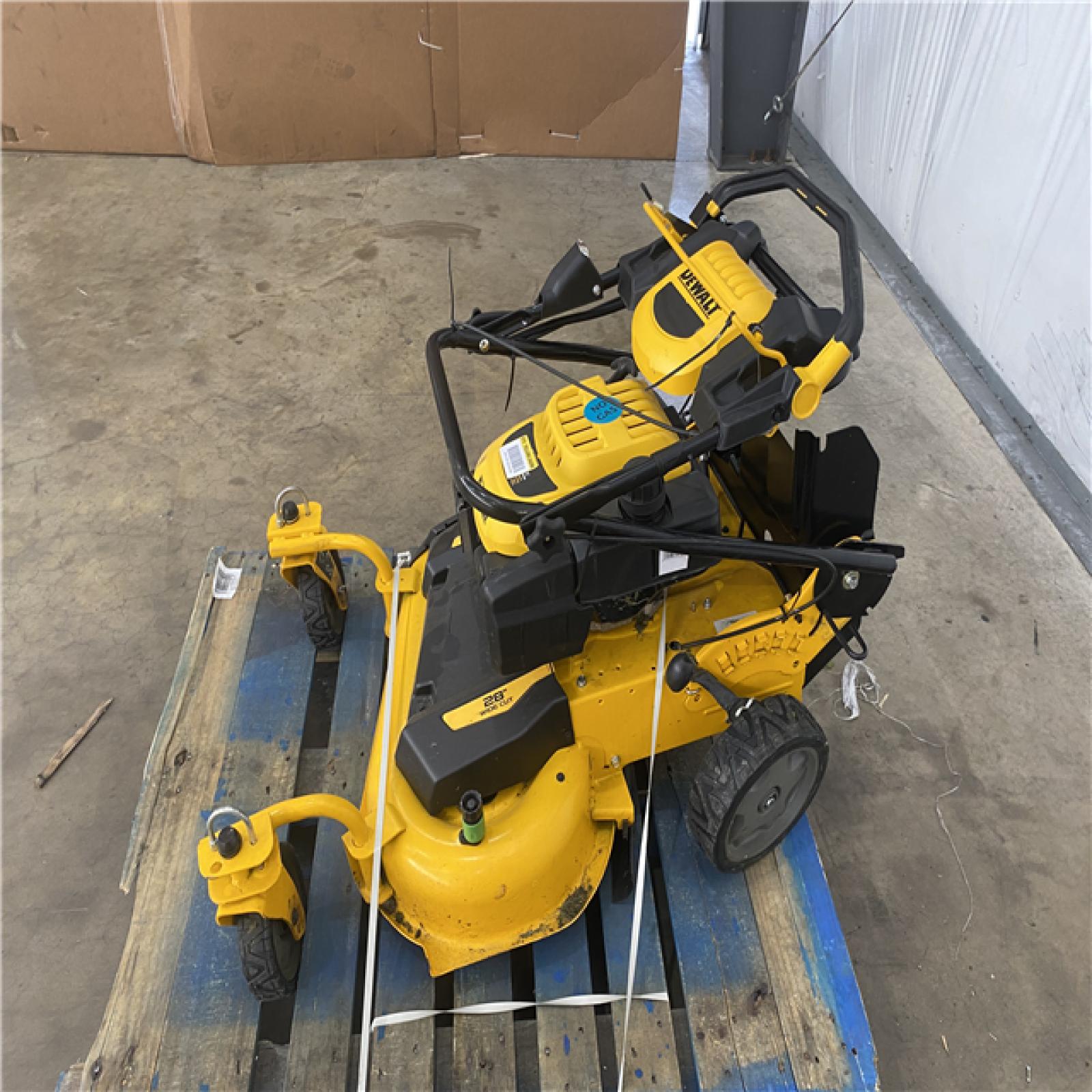 Houston Location - AS-IS Dewalt Mower 28in.