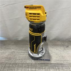 AS-IS DEWALT 20V MAX XR Cordless Brushless Fixed Base Compact Router (Tool Only)