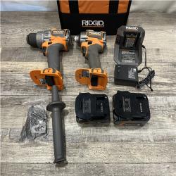 AS-IS RIDGID 18V Brushless Cordless 2-Tool Combo Kit