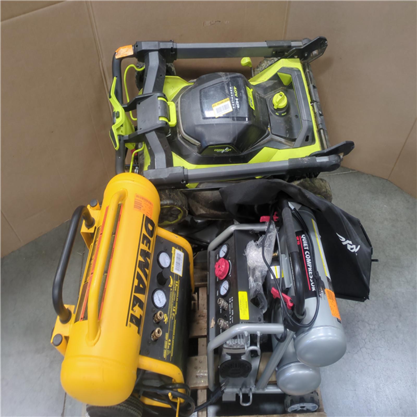 CALIFORNIA AS-IS OUTDOOR POWER EQUIPMENT