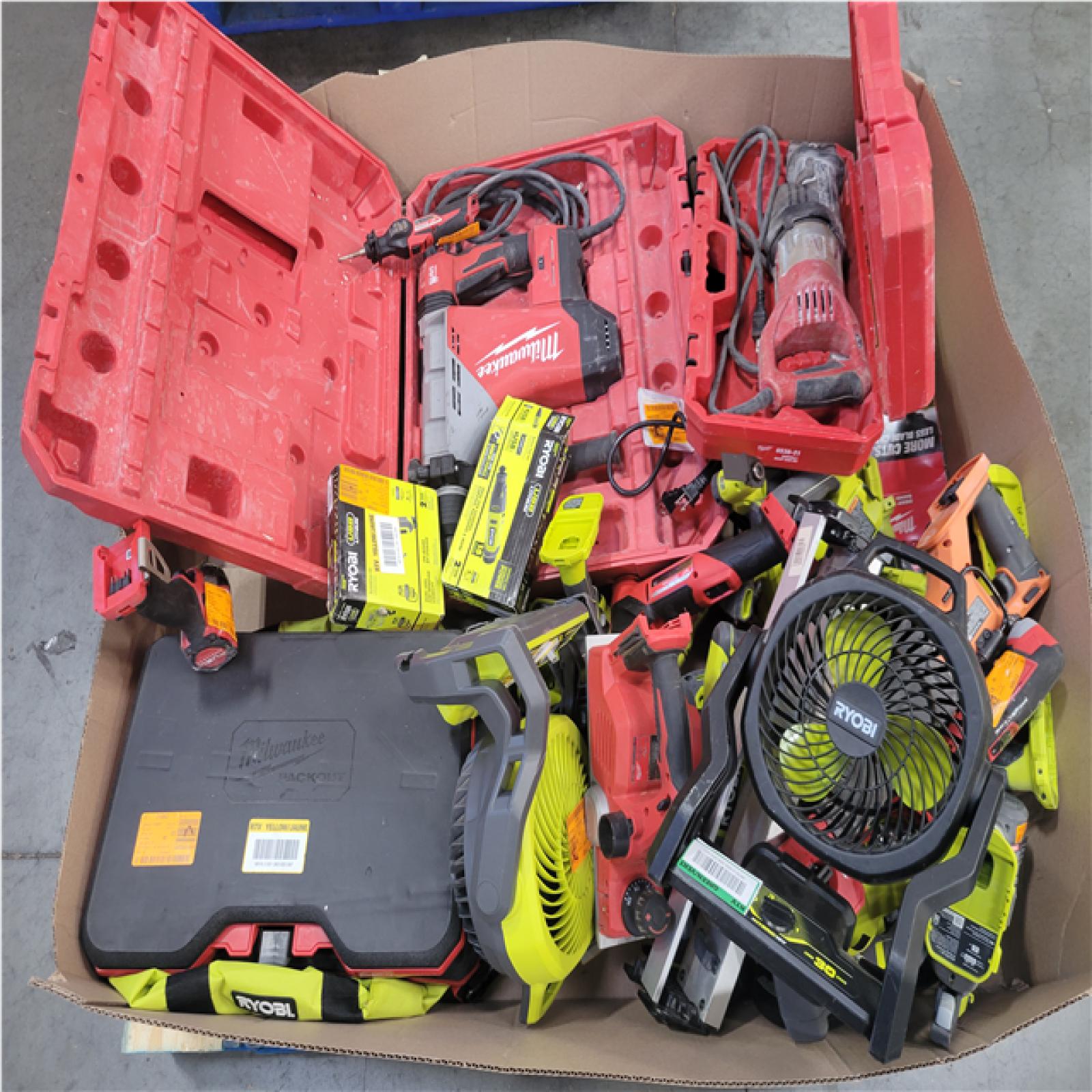 CALIFORNIA AS-IS TOOL PALLET