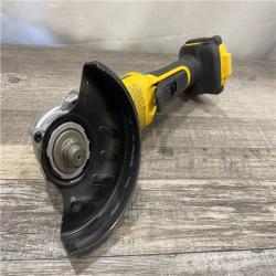 AS-IS DEWALT 20V MAX Cordless Brushless 4-1/2 in. Angle Grinder with Paddle Switch (Tool Only)