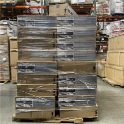 DALLAS LOCATION - Denver 48 in. Integrated LED Indoor White Ceiling Fan with Remote PALLET-(48 UNITS)