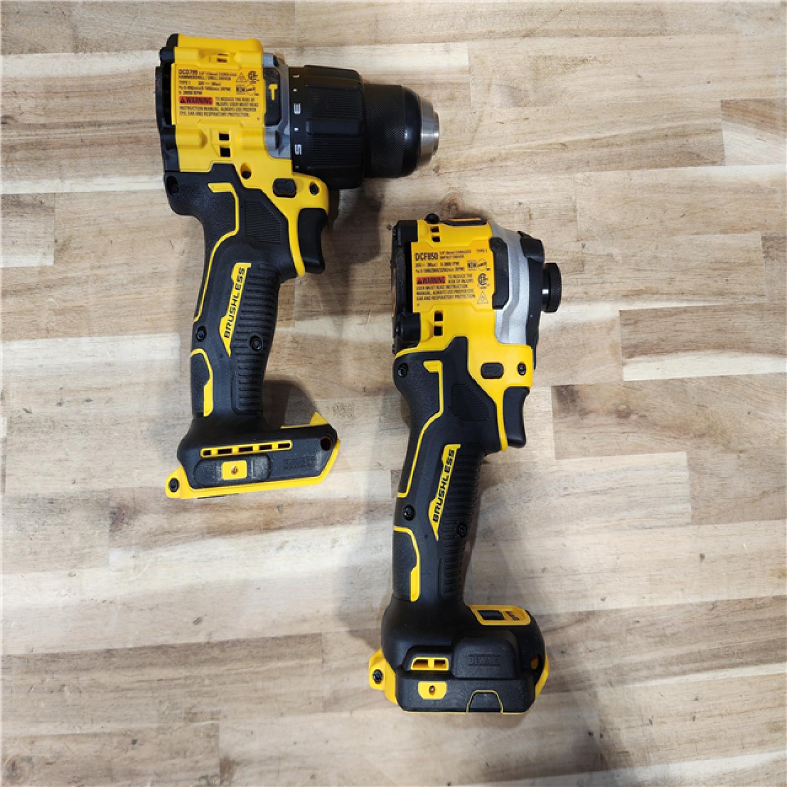 HOUSTON LOCATION - AS-IS DEWALT ATOMIC 20V MAX Lithium-Ion Cordless 2-Tool Combo Kit