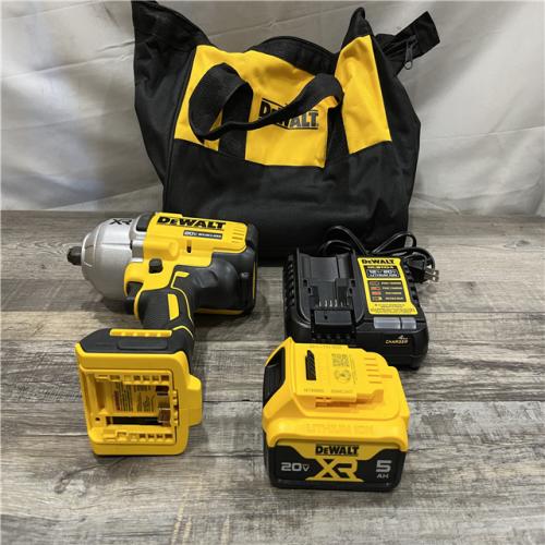 AS-IS DEWALT 20V MAX Lithium-Ion Cordless 1/2 in. Impact Wrench Kit