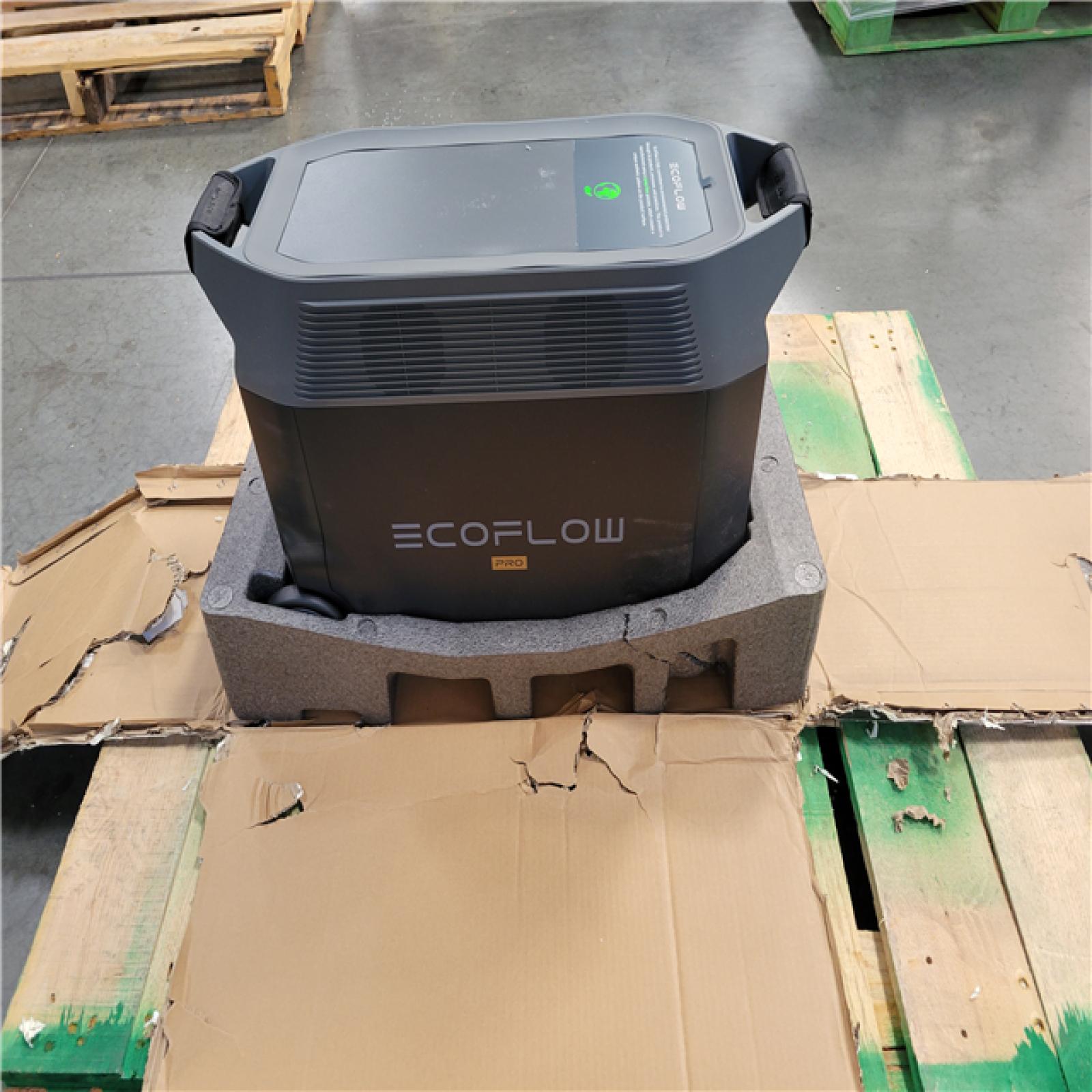 CALIFORNIA AS-IS ECOFLOW 7200W BATTERY GENERATOR