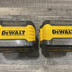 AS-IS DEWALT FLEXVOLT 20V/60V MAX Lithium-Ion 6.0Ah Battery Pack (2 Pack)