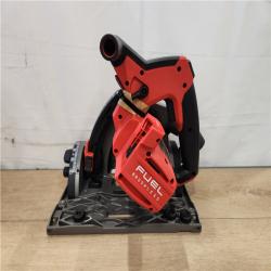 AS-IS- Milwaukee  FUEL 18V Lithium-Ion Cordless Brushless 6-1/2 in. Plunge Cut Track Saw (Tool-Only)
