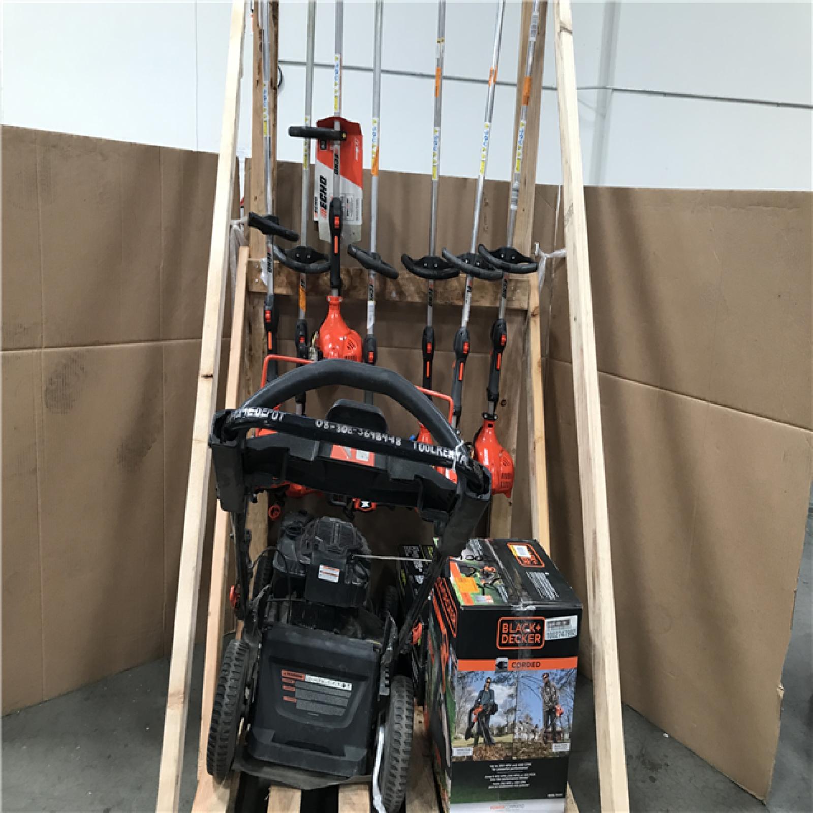 CALIFORNIA AS-IS OUTDOOR POWER EQUIPMENT
