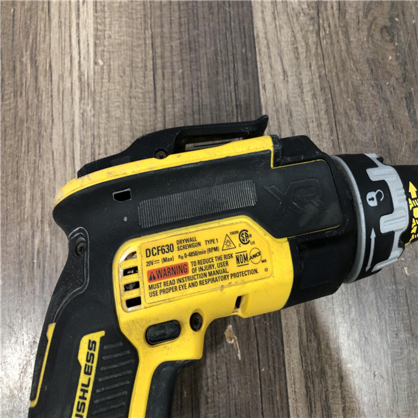 AS-IS DEWALT XR 20V MAX Lithium-Ion Cordless Brushless Screw Gun (Tool Only)