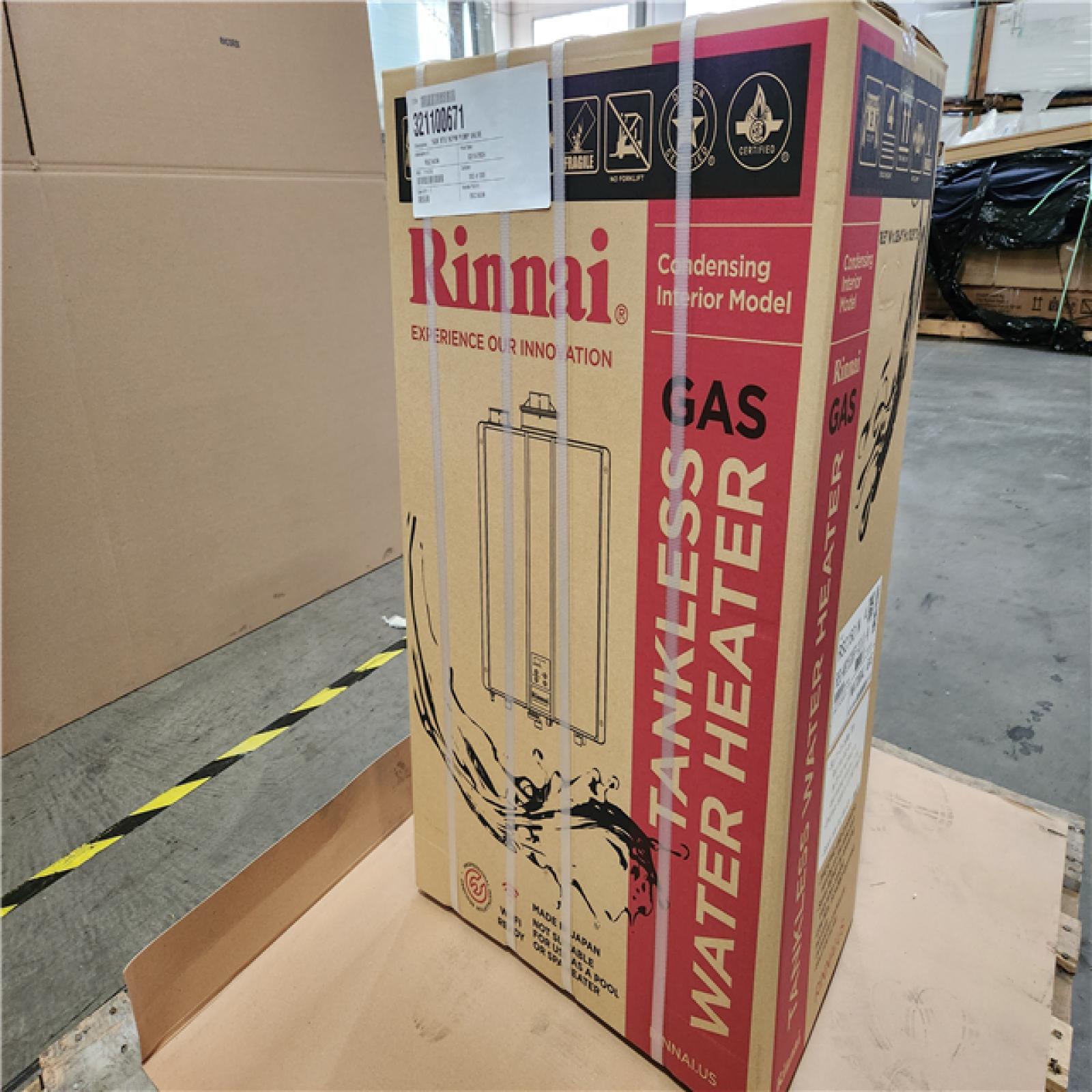 Phoenix NEW Rinnai RSC160iN Super High Efficiency Plus 9 GPM 160,000 BTU Natural Gas Interior Tankless Water Heater