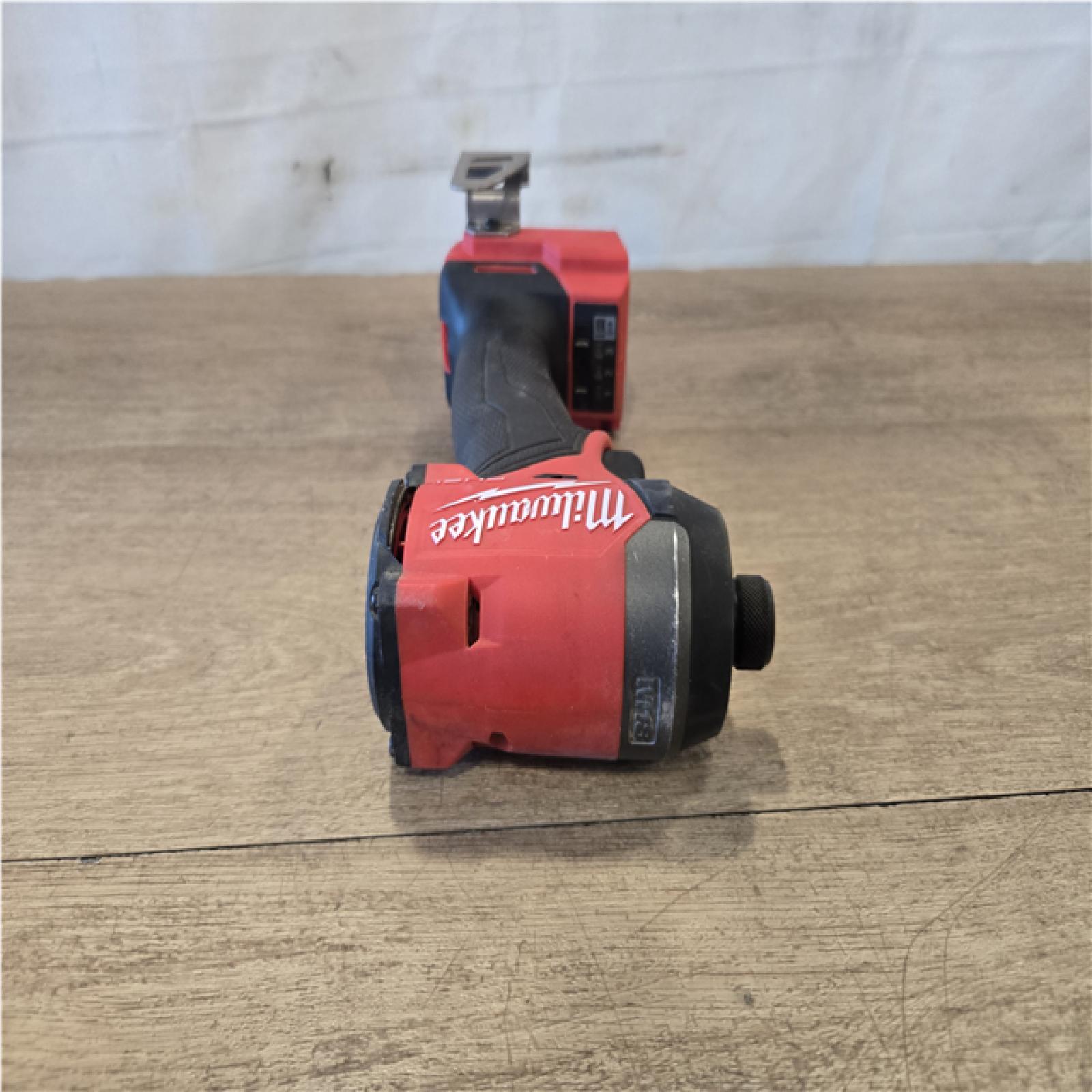 AS-IS Milwaukee FUEL 18V Lithium-Ion Brushless Cordless 1/4 in. Hex Impact Driver (Tool-Only)