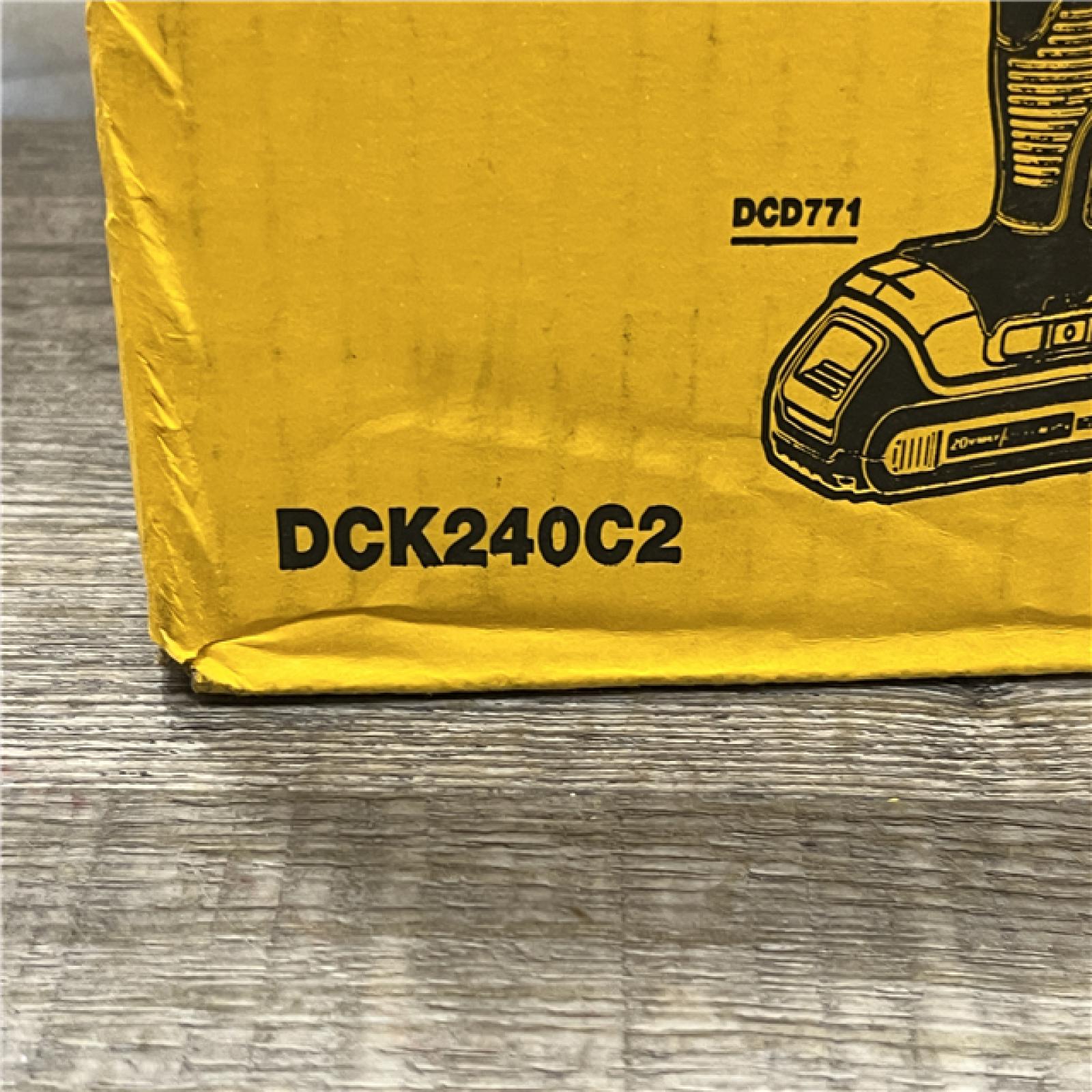 NEW - DEWALT 20V MAX Cordless Drill/Impact 2 Tool Combo Kit