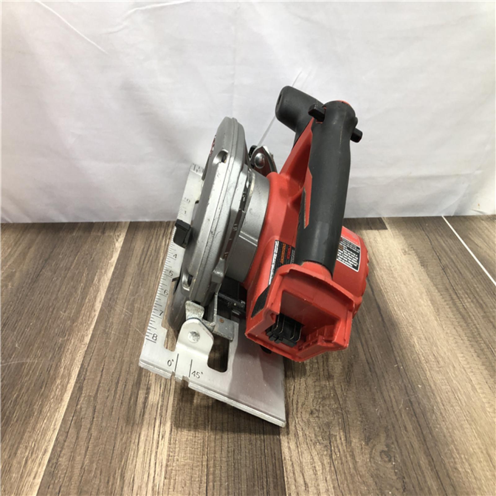 AS-IS Milwaukee 18V Lithium-Ion Cordless 6-1/2 in. Circular Saw (Tool-Only)
