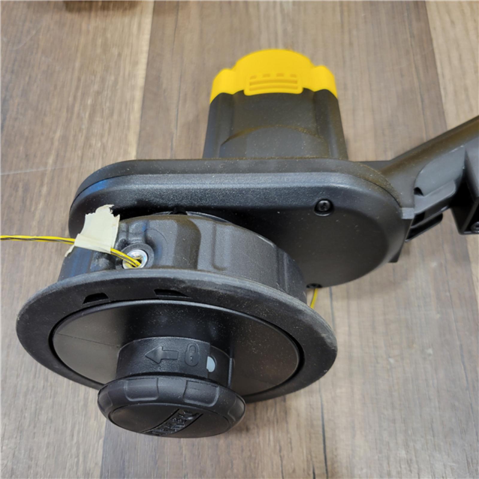 AS-IS  DEWALT 20V MAX 13 in. Cordless Battery Powered String Trimmer Kit with (1) 4 Ah Battery & Charger