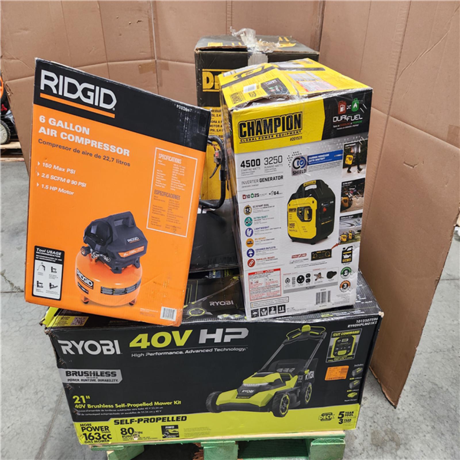 CALIFORNIA AS-IS OUT DOOR POWER EQUIPMENT