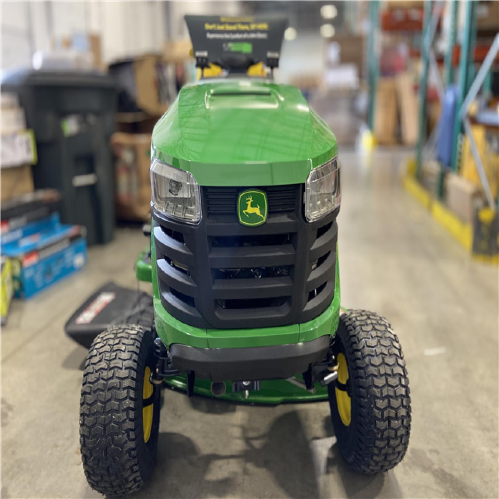 DALLAS LOCATION -John Deere S120 42 in. 22 HP V-Twin Gas Hydrostatic Riding Lawn Mower