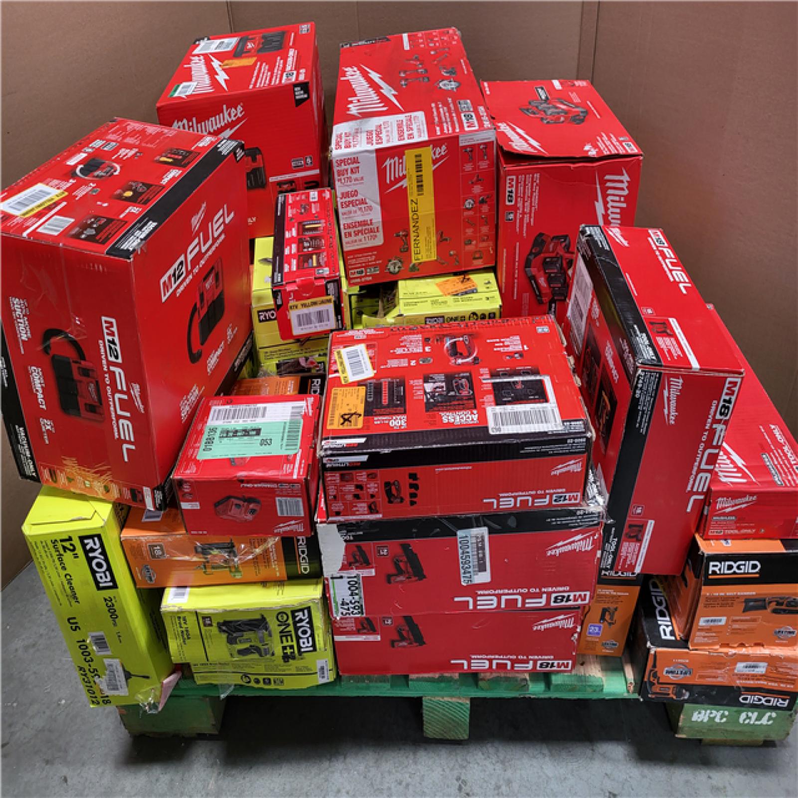 CALIFORNIA AS-IS TOOL PALLET