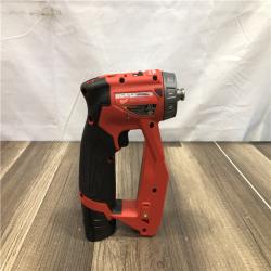AS-IS Milwaukee FUEL 12V Lithium-Ion Brushless Cordless 4-in-1 Installation 3/8 in. Drill Driver Kit