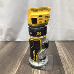 AS-IS DEWALT 20V MAX XR Cordless Brushless Fixed Base Compact Router (Tool Only)