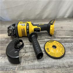 AS-IS DEWALT FLEXVOLT 60V MAX Cordless Brushless 4.5 in. to 6 in. Small Angle Grinder with Kickback Brake (Tool Only)