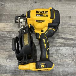 AS-IS DEWALT 20V MAX 15-Degree Electric Cordless Roofing Nailer (Tool Only)