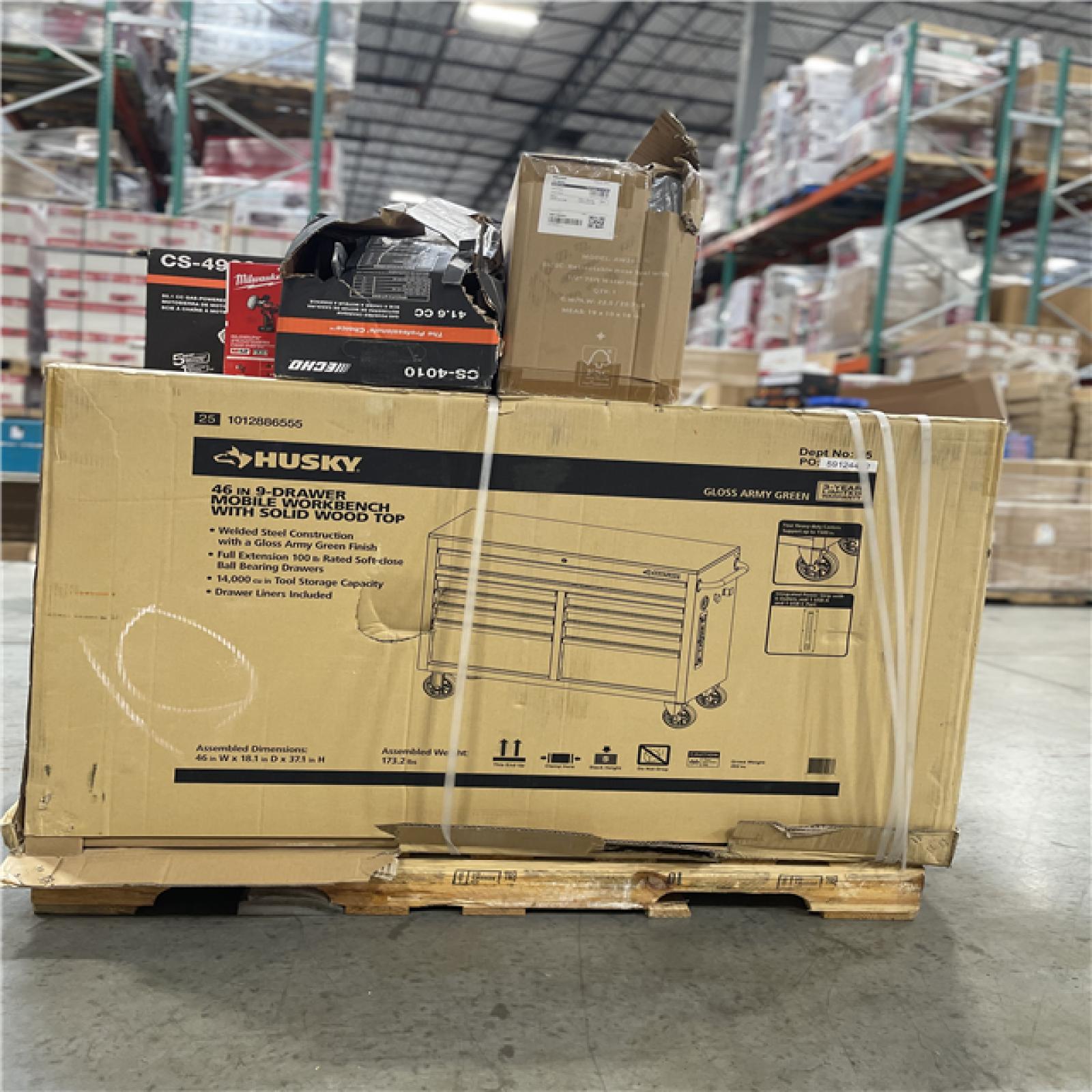 DALLAS LOCATION- AS-IS HOME IMPROVEMENT PALLET