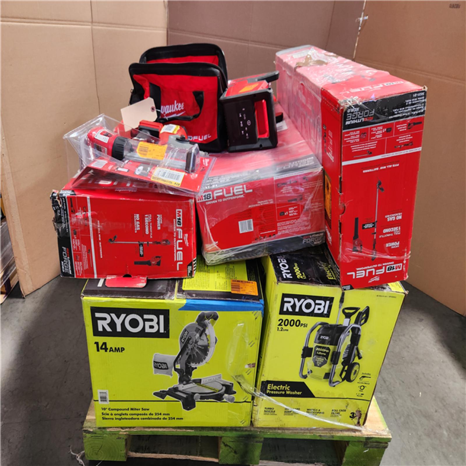 CALIFORNIA AS-IS TOOL PALLET