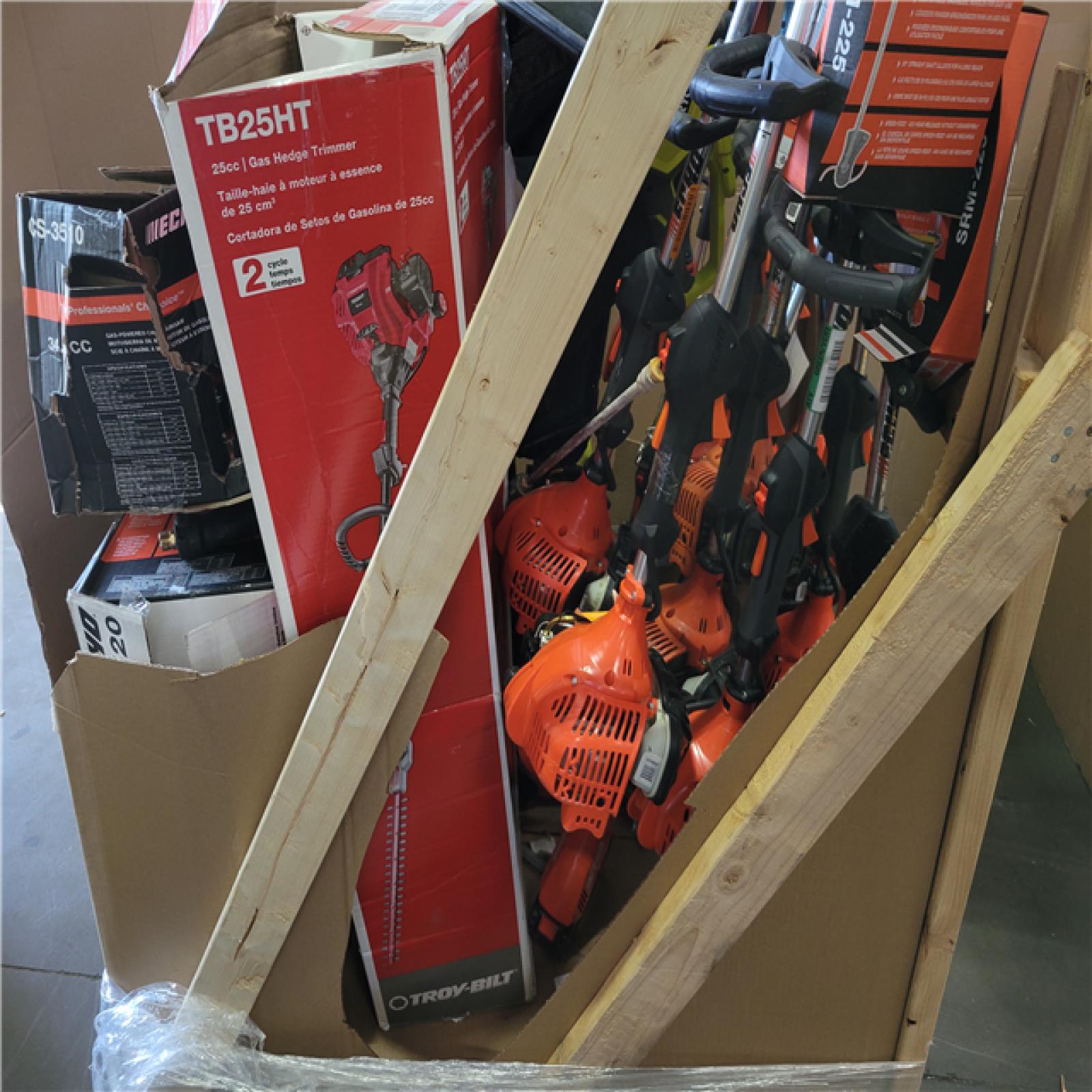 CALIFORNIA AS-IS OUTDOOR POWER EQUIPMENT